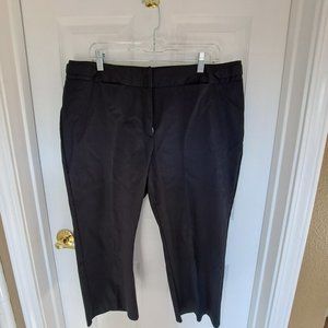 Worthington Capri Pants Black 16